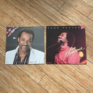 Lot of 2 Leon Patillo LPs vintage vinyl records gospel soul